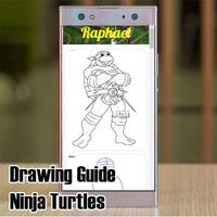 2 Schermata Drawing Guide Ninja Turtles