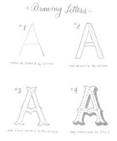 Drawing Hand Lettering Step by Step capture d'écran 1
