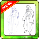 Drawing Inuyasha step by step APK
