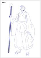 Drawing Inuyasha step by step screenshot 3