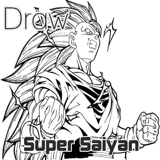 Как рисовать Super Saiyan Easy