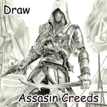 how to draw Assasins Creed