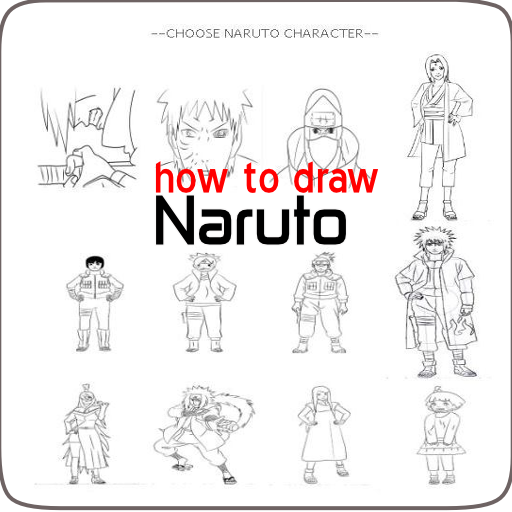 Como desenhar Naruto