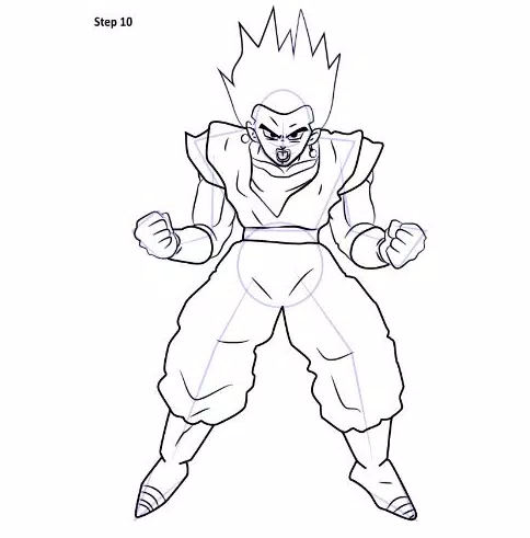 Download do APK de Como desenhar o Deus Super Saiyan para Android