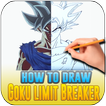 How to Draw Goku Limit Breaker & Ultra instinct