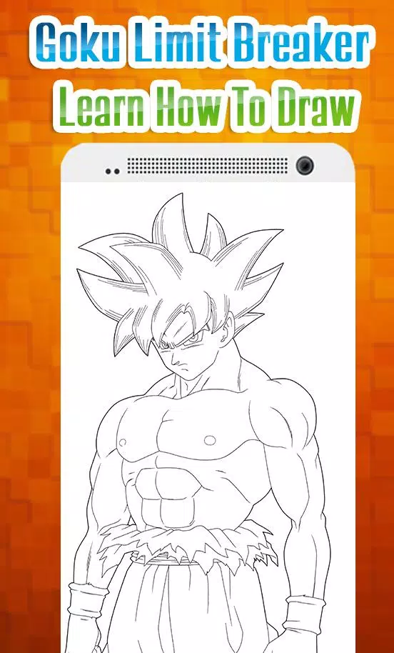 HOW TO DRAW GOKU 