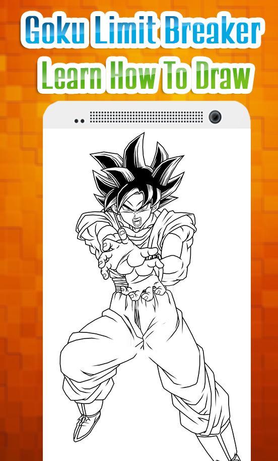 How to Draw ULTRA INSTINCT GOKU (Dragon Ball) Drawing Tutorial - Draw it, Too!