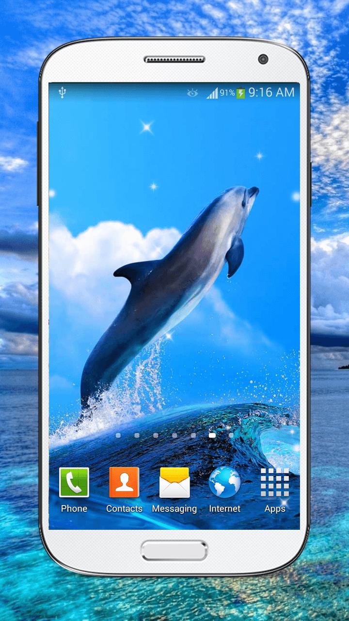 Android 用の イルカライブ壁紙 Apk をダウンロード