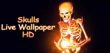 Skulls Live Wallpaper HD