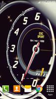 Speedometer Live Wallpaper HD اسکرین شاٹ 3