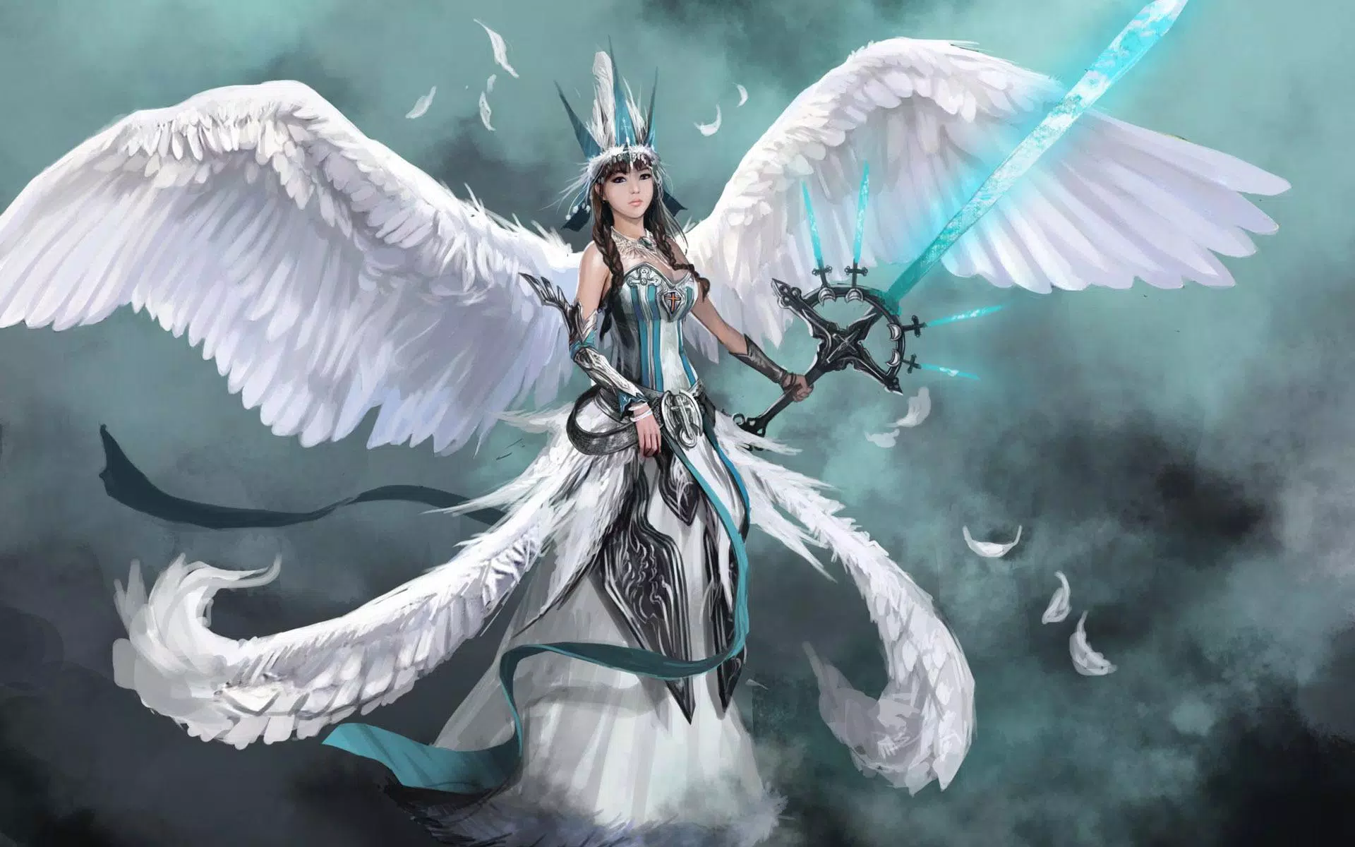 Angel Warrior Girl Wallpaper APK for Android Download