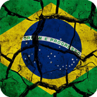 Brazil Flag Live Wallpaper أيقونة