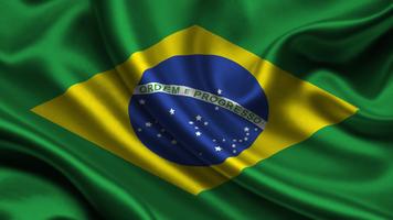 Brazil Flag Live Wallpaper capture d'écran 1