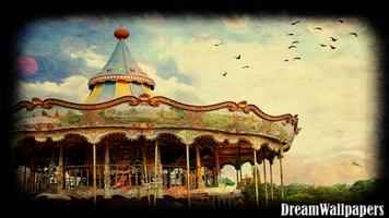 Carousel Wallpaper Plakat