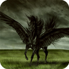 Dark Pegasus Live Wallpaper icône