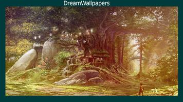 Enchanted Forest Wallpaper syot layar 2