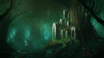 Fantasy Forest Live Wallpaper скриншот 2