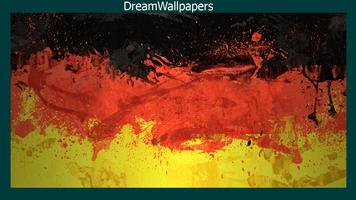 Germany Flag Wallpaper Affiche