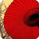 Japanese Umbrella Wallpaper APK