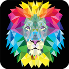 Lion Vector Live Wallpaper آئیکن