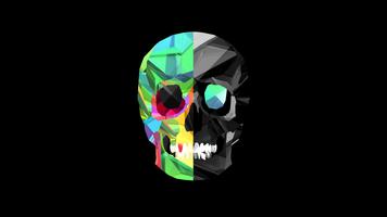 Skull Live Wallpaper screenshot 1