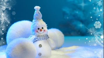 Snowman Live Wallpaper Plakat