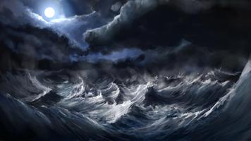 Storm Sea Live Wallpaper 스크린샷 1