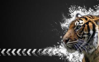 Tiger Animal Live Wallpaper capture d'écran 1