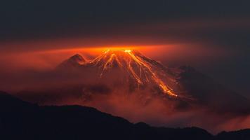 Volcano Live Wallpaper اسکرین شاٹ 3