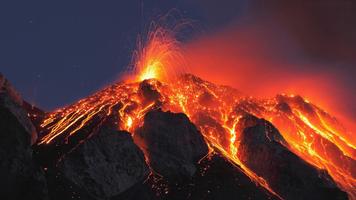 Volcano Live Wallpaper imagem de tela 1