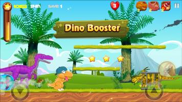 Dino Booster  Jurassic Adventure Dinosaur Run Game poster