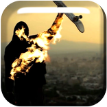 Fire skater Live Wallpaper