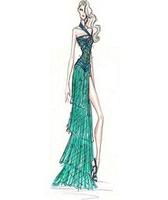 Dress Design Sketches اسکرین شاٹ 1