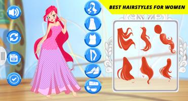 Dress up Bloom Winx Ekran Görüntüsü 2