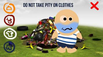 Dress Up Homeless 3D تصوير الشاشة 1