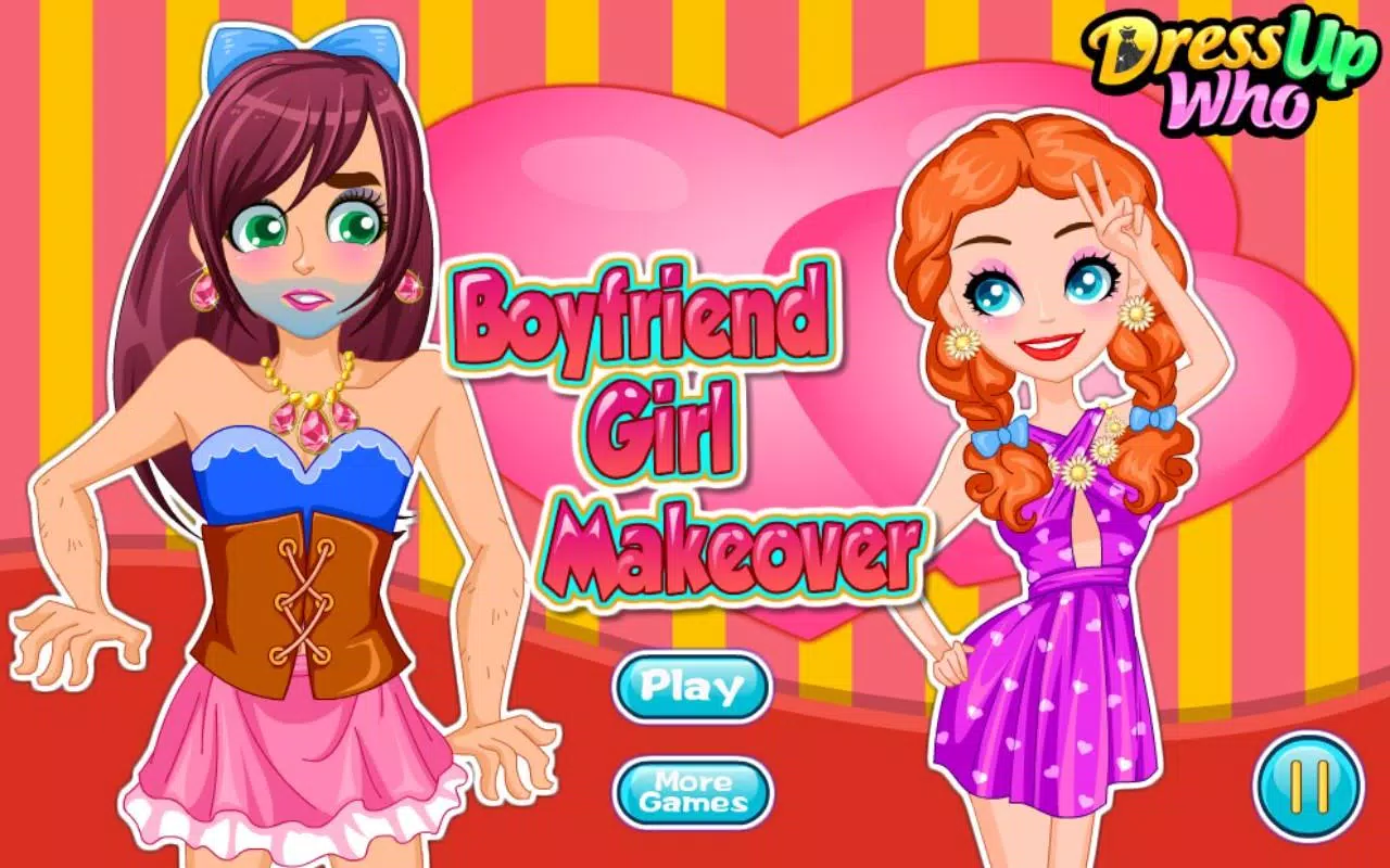 Boyfriend Girl Makeover - Jogue Online em SilverGames 🕹