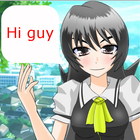 SimiSimi Anime Girl icône