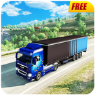 Euro Truck Driving : Goods Transport Cargo Game 3D icon