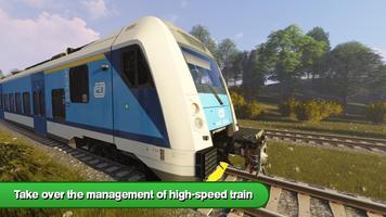 Driver in Train Simulator 3D پوسٹر