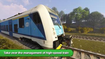 Driver in Train Simulator 3D capture d'écran 3