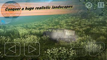 Driving in Hummer Offroad 3D capture d'écran 1
