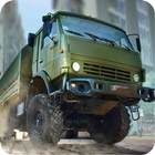 Driving in Kamaz Russian Army-icoon