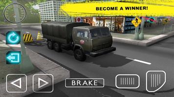 Driving in Kamaz Russian Army screenshot 2