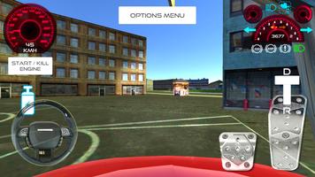 A condução da cidade em 3D imagem de tela 2