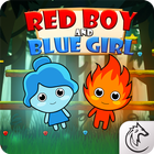 RedBoy and BlueGirl In Forest أيقونة