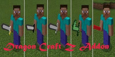 Dragon Craft Z Addon for MCPE Affiche