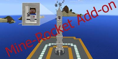 Mine-Rocket Add-on for MCPE capture d'écran 2