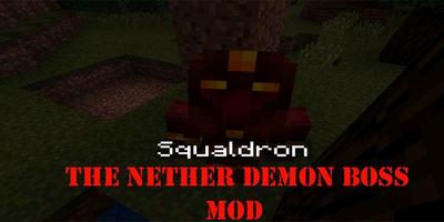 Squaldron – The Demon Boss Mod for MCPE Affiche