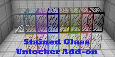 Stained Glass Unlocker Add-on for MCPE capture d'écran 1