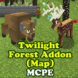 Twilight Forest Addon (Map) for MCPE icône